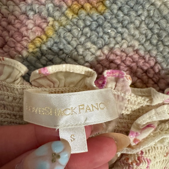 LoveShackFancy Ruffle Blouse - Picture 3 of 4